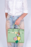 HermesSellier Birkin 30 Vert Criquet Epsom Gold Hardware