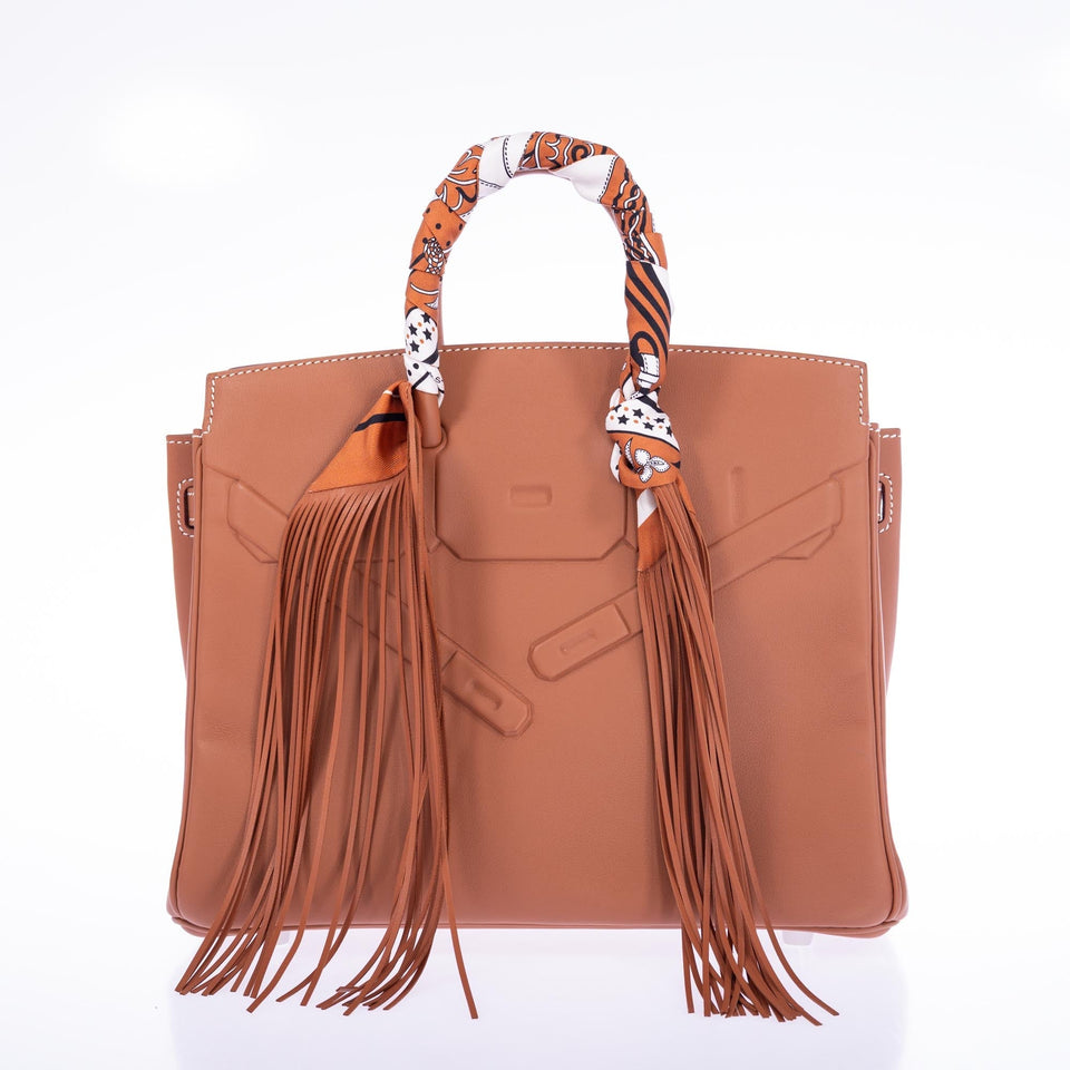 Hermes Shadow Birkin 25 Gold Swift Gold Hardware