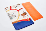 Hermes  ECOLE FRANCAISE D'EQUITATION SILK SCARF