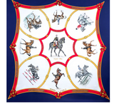 Hermes  ECOLE FRANCAISE D'EQUITATION SILK SCARF