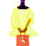 HermesVerso Birkin 30 Orange Poppy Clemence & Blush Palladium Hardware