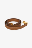Hermes 1991 Brown Gulliver Leather Kelly Retourne 35 with Strap