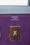 Hermes 2012 Clemence Leather Arlequin Birkin 35