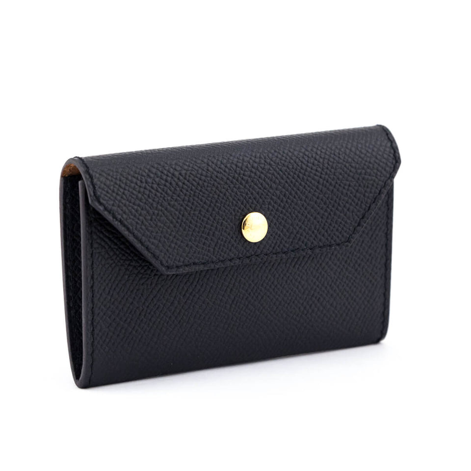 Hermes Black Epsom Kelly Pocket Belt Pouch