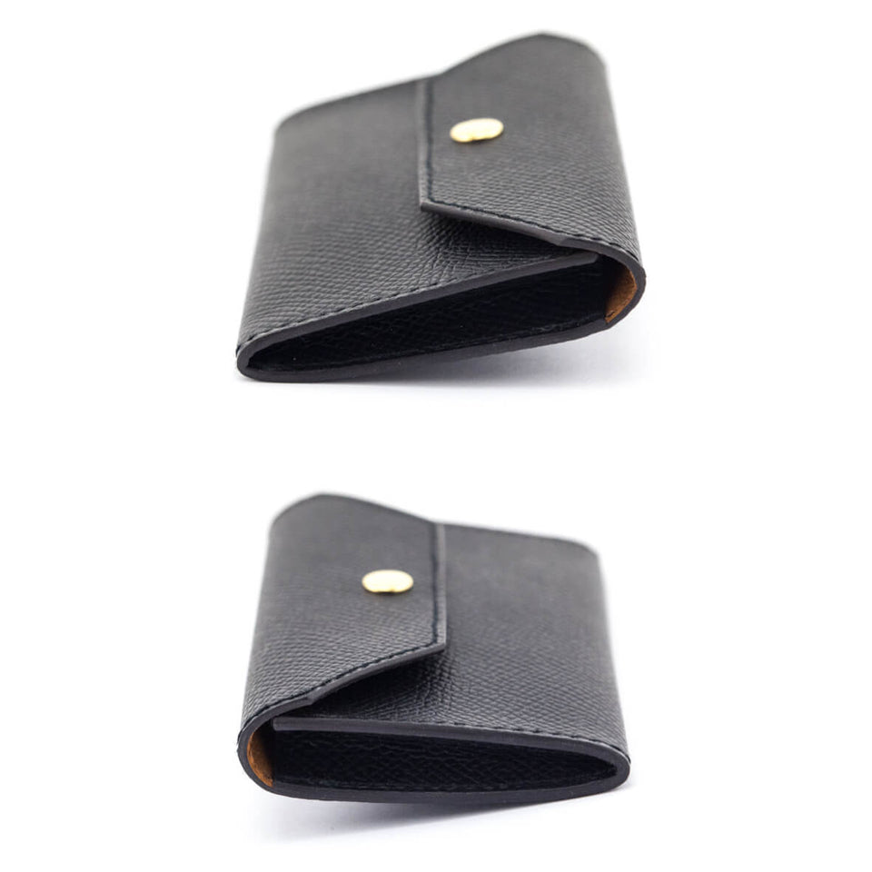 Hermes Black Epsom Kelly Pocket Belt Pouch