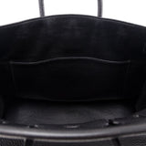 Hermes Black Fjord Birkin 35