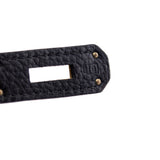 Hermes Black Fjord Birkin 35