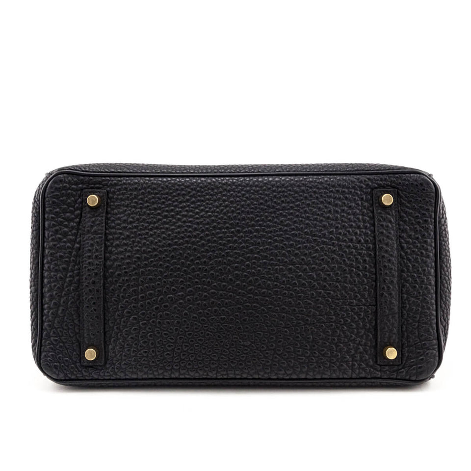 Hermes Black Fjord Birkin 35