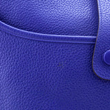 Hermes Bleu Royal Clemence Evelyne III GM