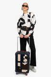 Hermes Indigo Taurillon Regate Leather and Canvas RMS Rolling Mobility Suitcase