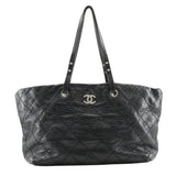Chanel On the Road Leather Tote Bag A48019