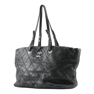 Chanel On the Road Leather Tote Bag A48019