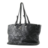 Chanel On the Road Leather Tote Bag A48019