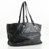 Chanel On the Road Leather Tote Bag A48019