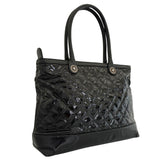 Chanel Cambon Patent Leather Tote Bag
