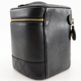 Chanel Vanity Pouch Vintage Lambskin Black