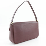 Burberry Shoulder Bag leather Bordeaux one belt Hobo Women