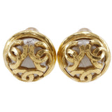 Chanel Triple Coco Mark Earrings