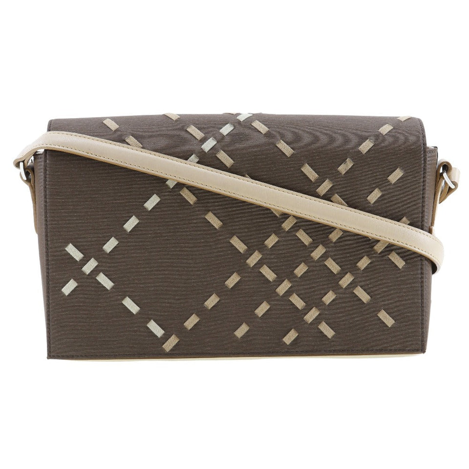 Burberry Shoulder Bag Satin beige Women