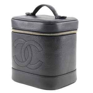 Chanel Vanity Caviar Skin Handbag