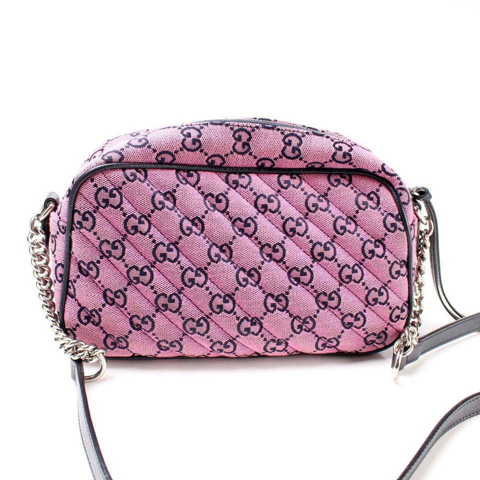Gucci 447632 Marmont Small Canvas Camera Bag