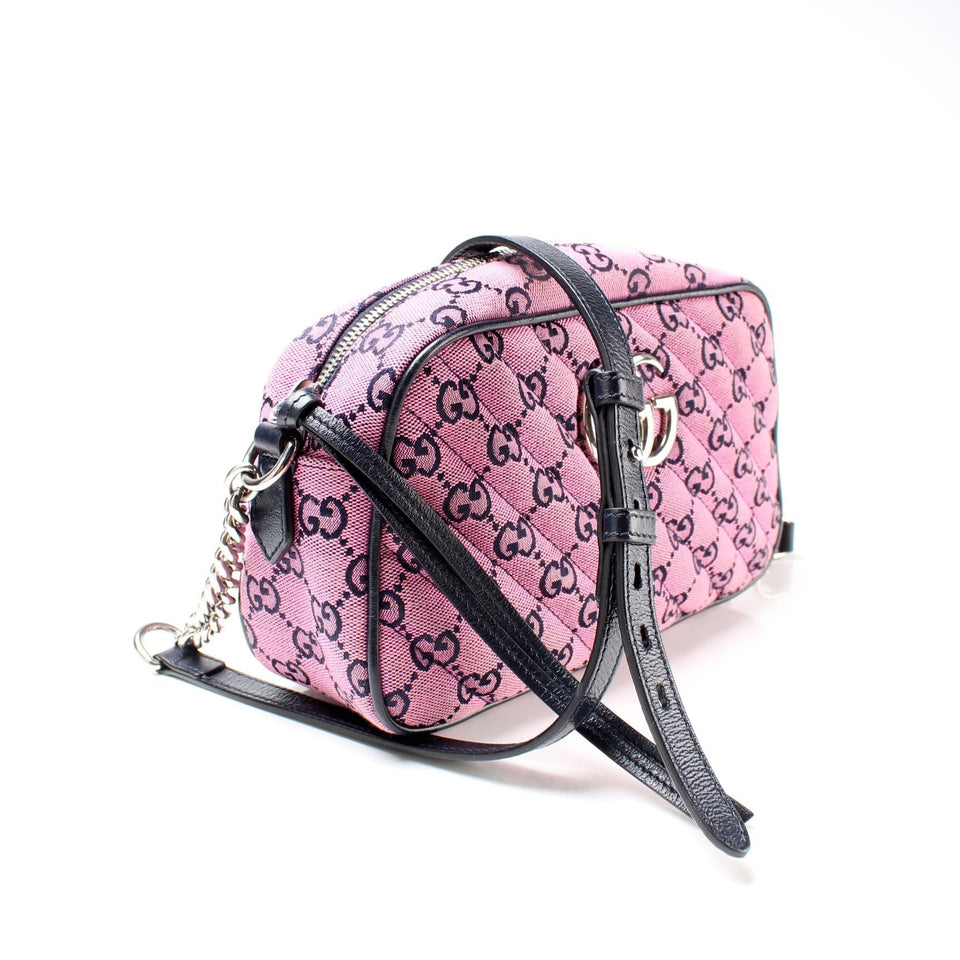 Gucci 447632 Marmont Small Canvas Camera Bag