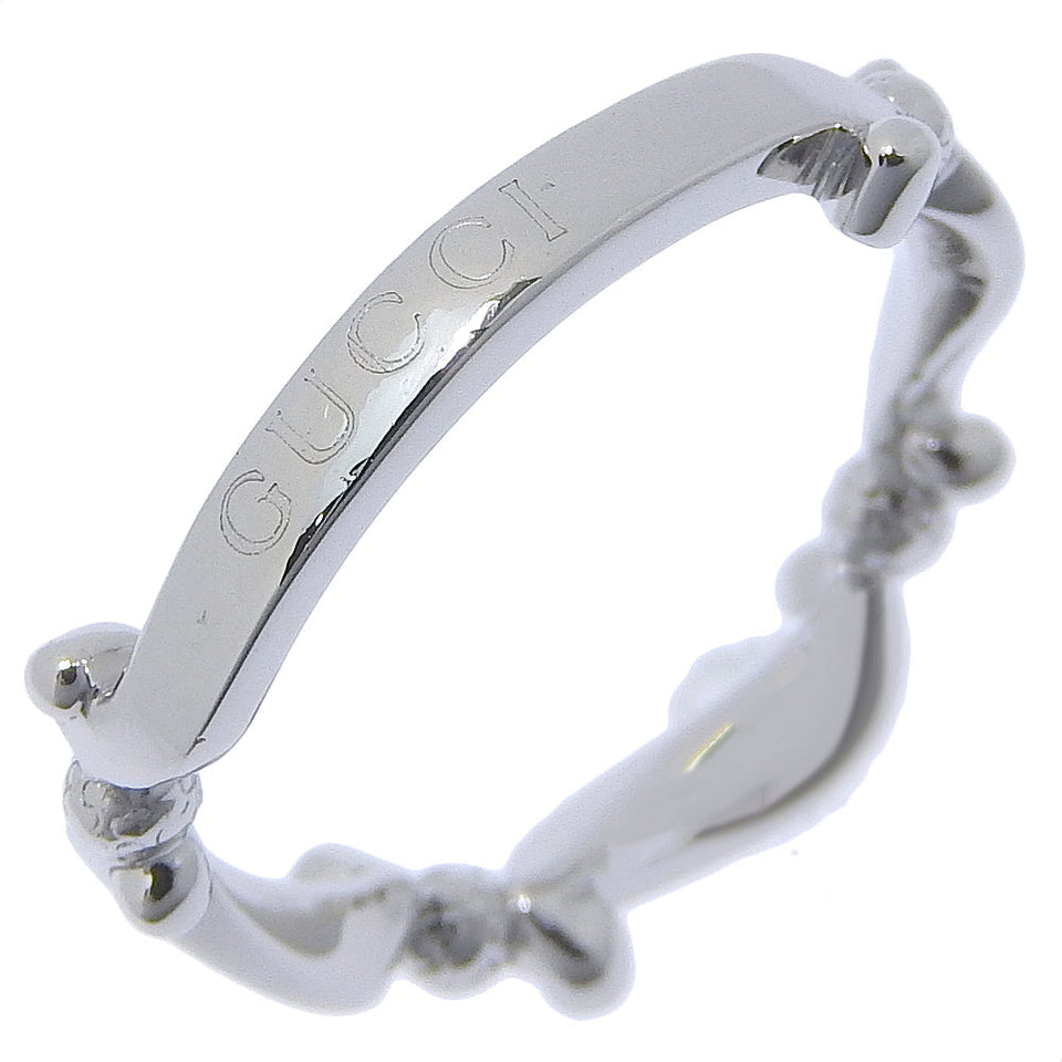 Gucci Ring Pt950Platinum Silver Bridal Japan Exclusive Women 12