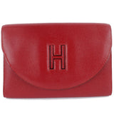 Hermes Clutch bag Epsom Red H logo Women