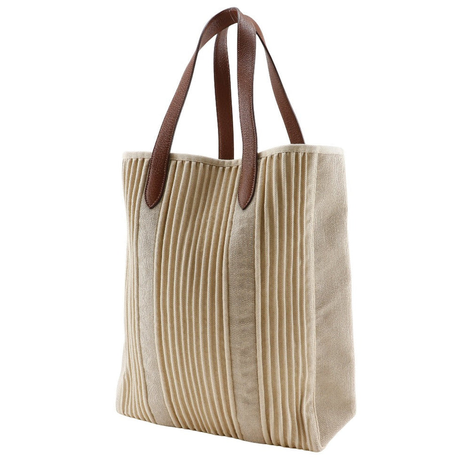 Hermes Tote Bag canvas beige product Kabas Calicut unisex(Unisex)