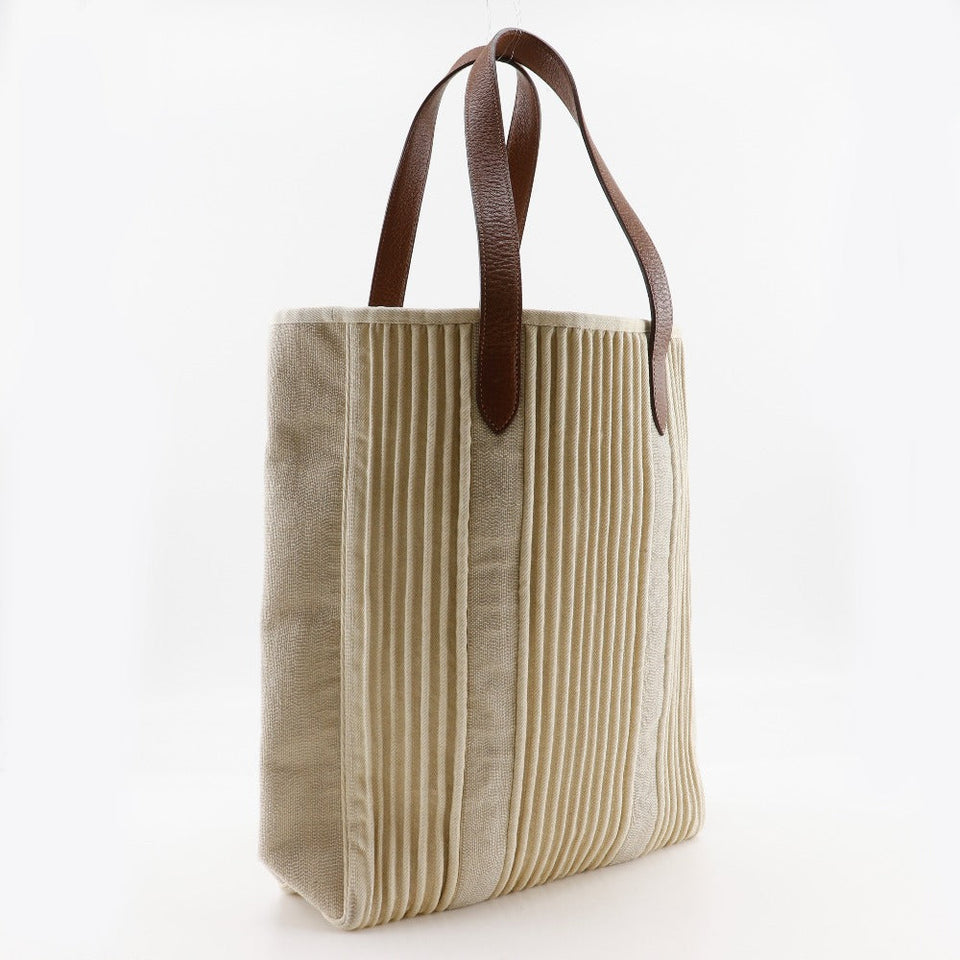 Hermes Tote Bag canvas beige product Kabas Calicut unisex(Unisex)