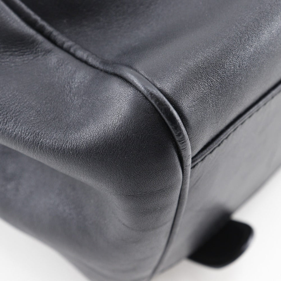 Gucci Backpack Calfskin black vintage Old Gucci Women