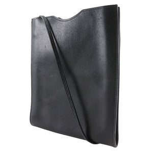 Hermes Shoulder Bag Calfskin black Onimetu unisex(Unisex)