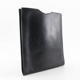 Hermes Shoulder Bag Calfskin black Onimetu unisex(Unisex)