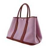 Hermes Tote Bag Towar Officier Pink / red Garden party PM Women