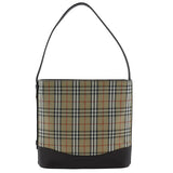 Burberry Shoulder Bag Canvas, Leather Brown Nova Check Women