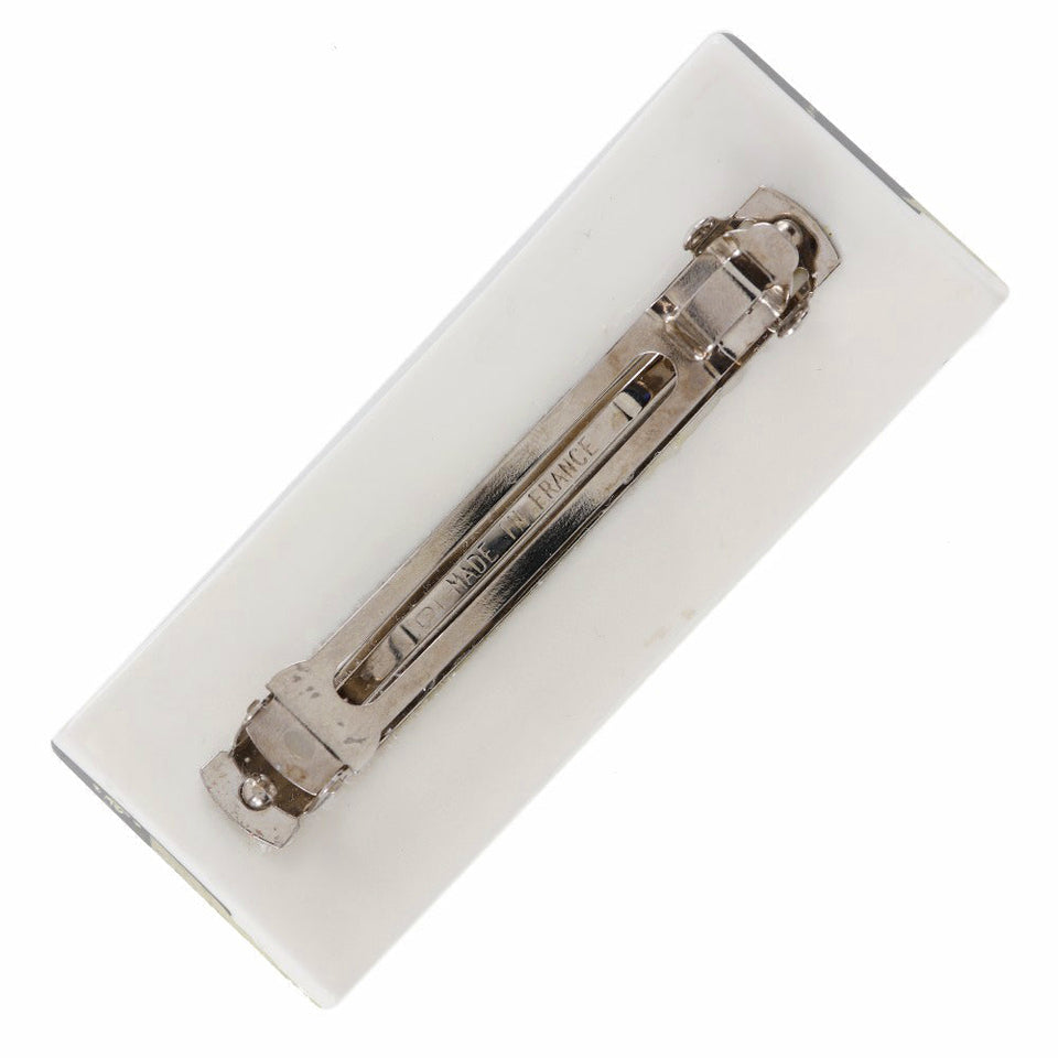 Chanel Plastic Metal Hair Barrette