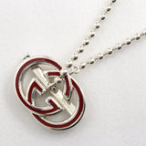 Gucci Necklace Silver925 Silver Interlocking G Women