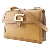 Gucci Shoulder Bag 001.4140 Calfskin Brown G buckle Women