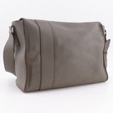 Hermes Shoulder Bag Taurillon Clemence Brown Sac Alfred 35 mens