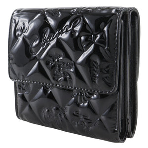 Chanel Icon Line Patent Leather Wallet