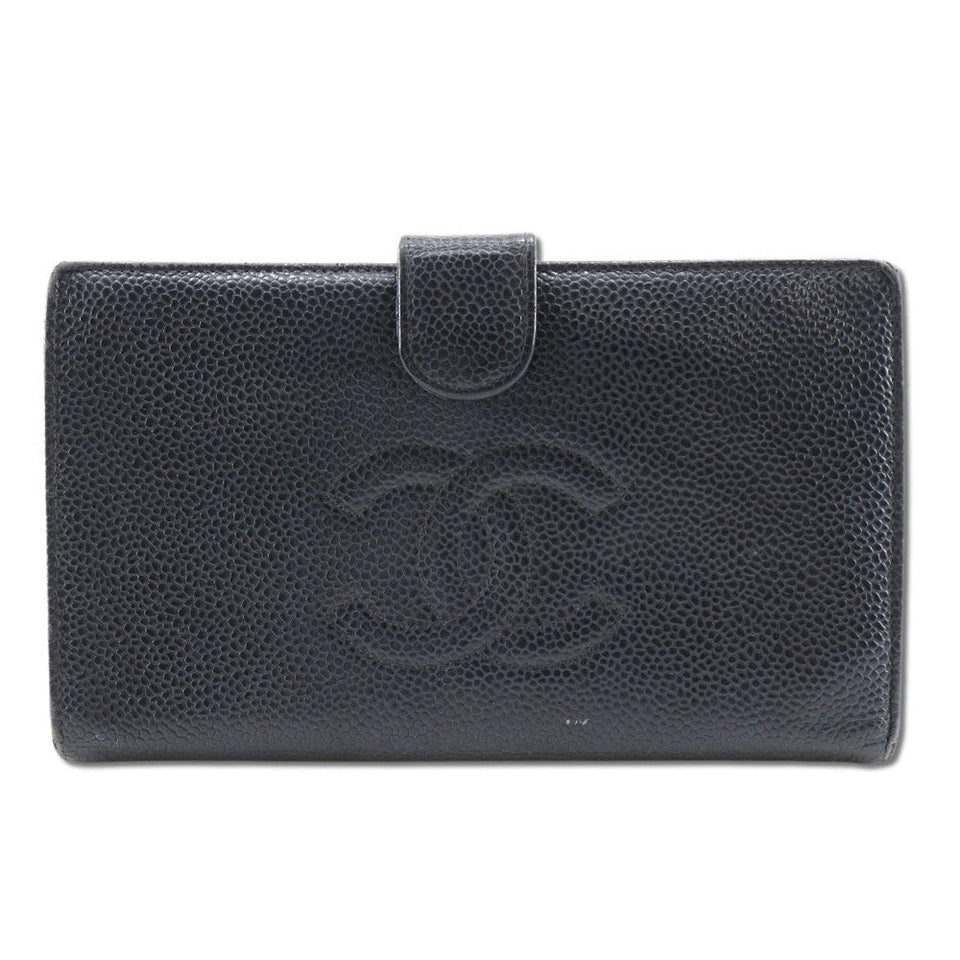 Chanel Long Wallet Caviar Wallet