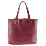 Hermes Tote Bag Taurillon Clemence Bougainvillea reversible Doble Sense 45