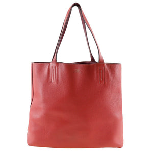 Hermes Tote Bag Taurillon Clemence Bougainvillea reversible Doble Sense 45