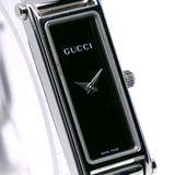 Gucci Watches Quartz 1500L Stainless Steel black black dial Women