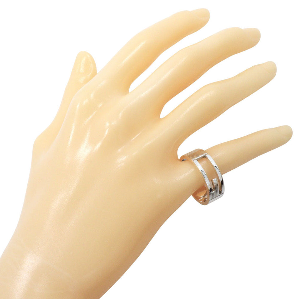 Gucci Ring Silver925 Silver Branded G 25
