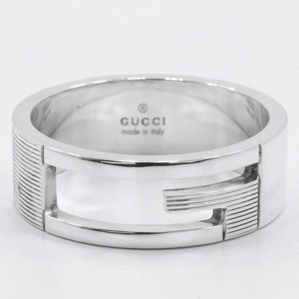 Gucci Ring Silver925 Silver Branded G 25