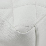 Chanel Caviar Skin Chain Tote Shoulder Bag