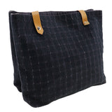 Hermes Shoulder Bag canvas black Amedaba Cava de Poche