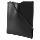 Hermes Shoulder Bag Calfskin black Pochette Omenitu