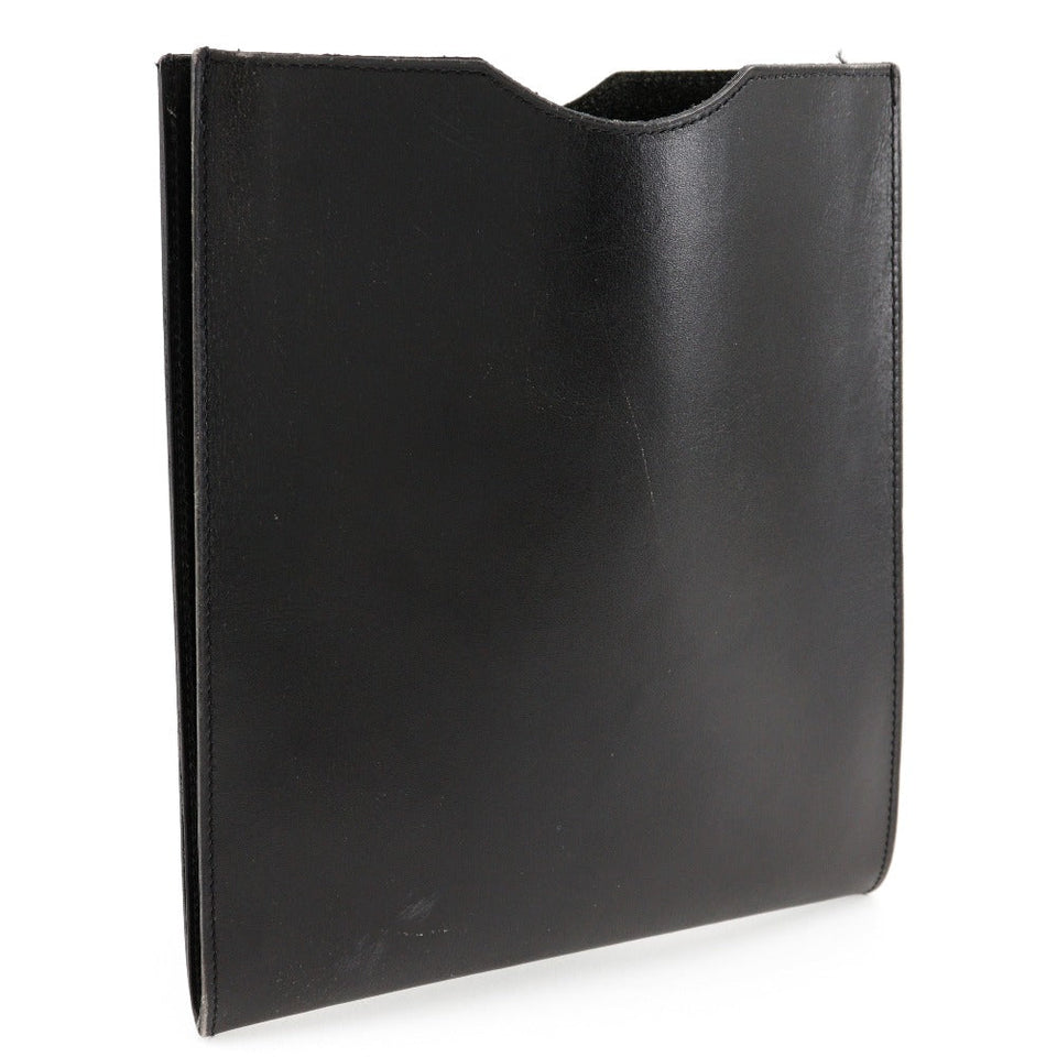 Hermes Shoulder Bag Calfskin black Pochette Omenitu
